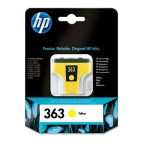 Inkjet cart.pro "Photosmart 3210, 3310, D7460" tiskárny, HP "Nr.363" Žlutá, 6ml